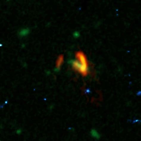 Multiwavelength Image Of Spt0311 58 National Radio Astronomy Observatory