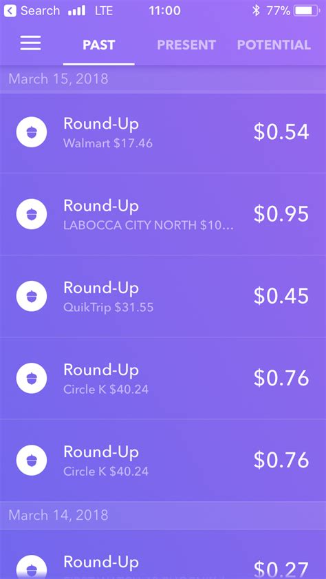 Round rounds up if the next digit is a 5 or higher. Acorns App Review 2020: Investing Your Spare Change via ...