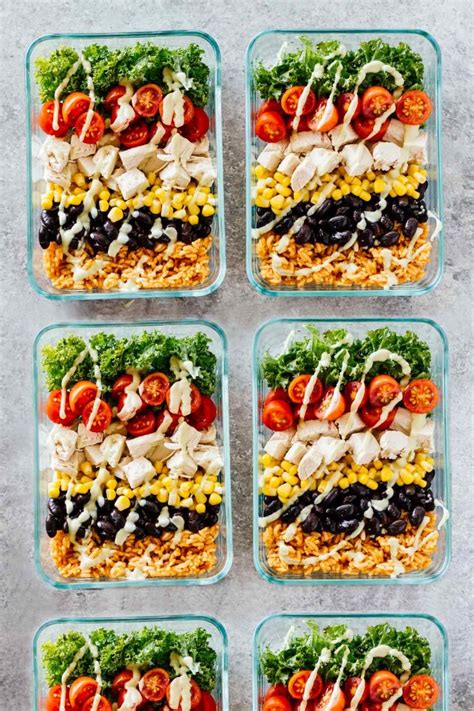 Easy And Healthy Meal Prep Ideas Sweet Money Bee
