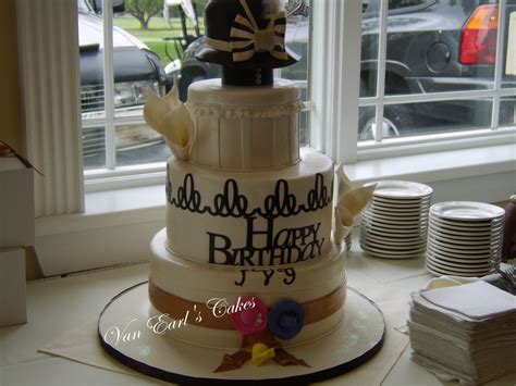 Van Earls Cakes Hat Birthday Cake