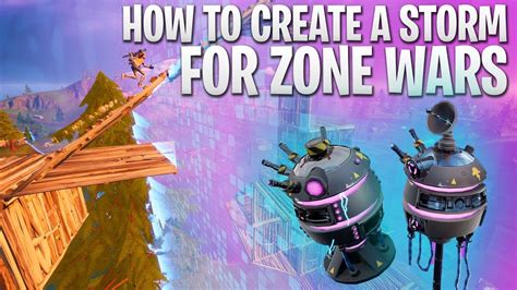 How To Make A Storm For Zone Wars Fortnite Creative Chapter 2 Youtube