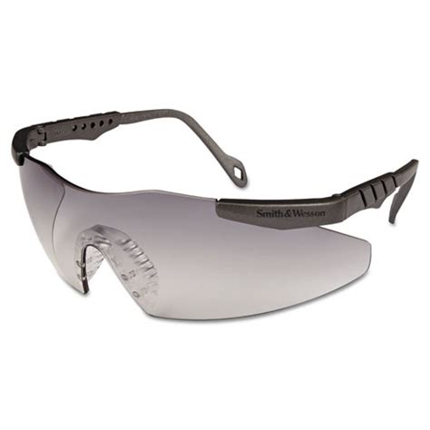 smith and wesson® magnum 3g safety glasses metallic gray indoor outdoor national everything