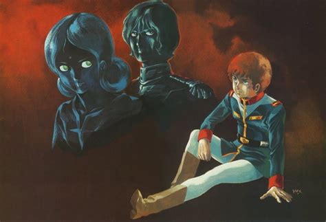 Yasuhiko Yoshikazu Amuro Ray Char Aznable Lalah Sune Gundam Mobile Suit Gundam 1980s