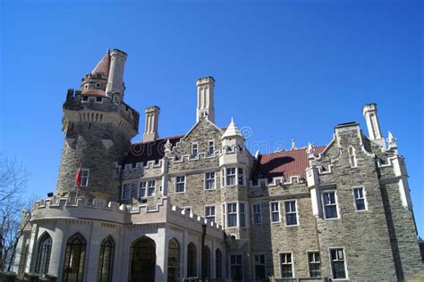 Casa Loma Castle In Toronto Ontario Canada Stock Photo Image Of