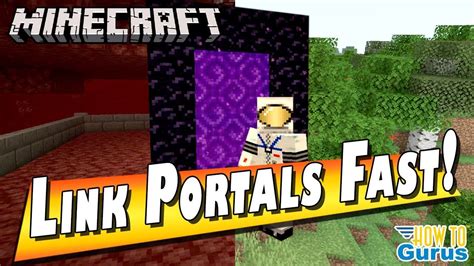 Link Portals Fast In Minecraft How To Easily Link Up Nether Portals
