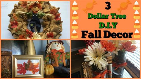 Aiming for some elegant and posh living room or working space? 3 DOLLAR TREE DIY FALL HOME DECOR 2017/ MobellaLife - YouTube