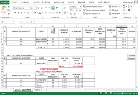 Descargar Planilla De Construcción Civil En Excel