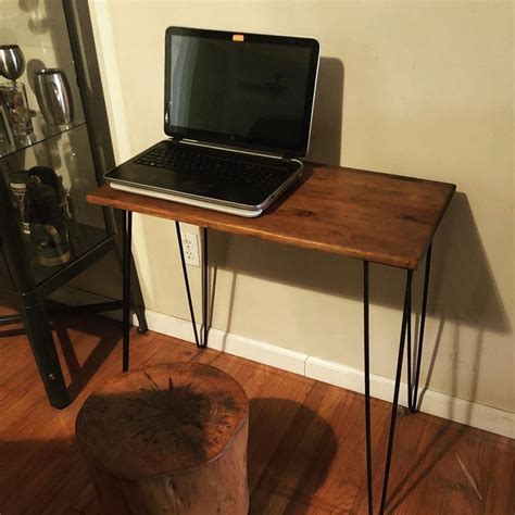 Although normally used for satellites, they would definitely have enough torque to work for the type of elevation system i wanted. Hairpin legs stump stool | Diy computer desk, Computer ...