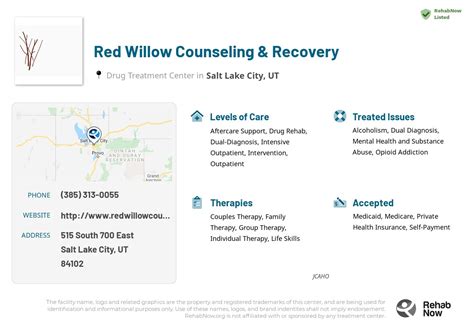 red willow counseling and recovery in salt lake city ut rehabnow