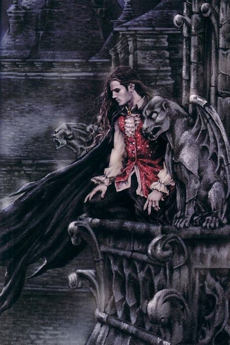 Art And Collectibles Victorian Vampire Goth Painting Acrylic Pe