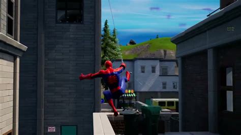 Tobey Maguires Spider Man Final Swing In Fortnite Youtube