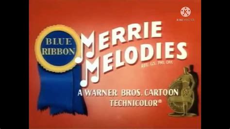 Merrie Melodies Intro Blue Ribbon With Bugs Bunny Version 2 Youtube