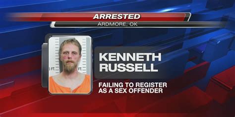 unregistered sex offender arrested in ardmore