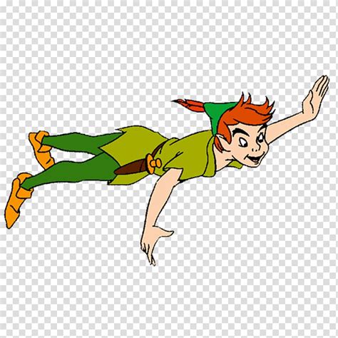 Peter Pan Tinker Bell Peter And Wendy Wendy Darling Flying By Peter Pan Transparent Background