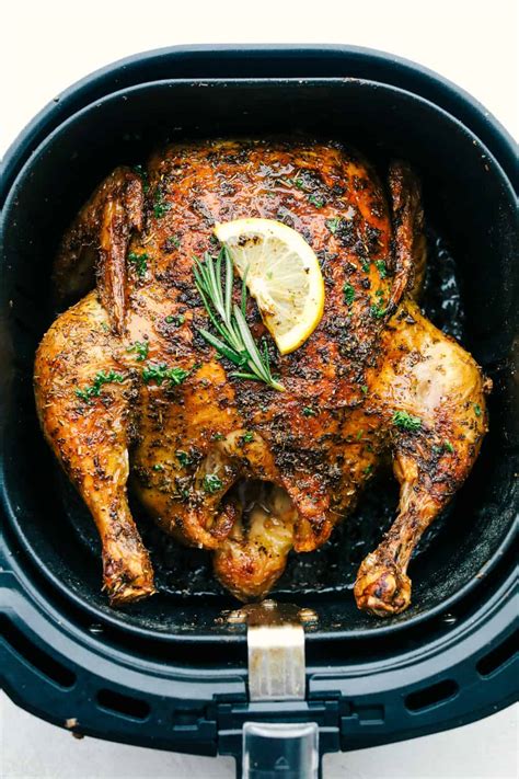 The Best Air Fryer Whole Chicken Therecipecritic