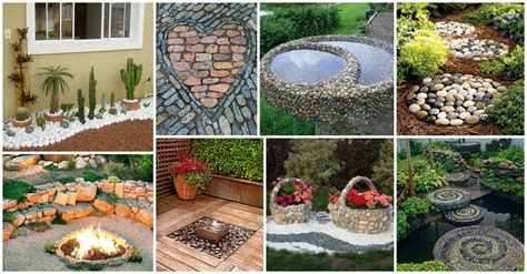 13 Impresionantes Ideas Para Decorar Jardin Con Piedras