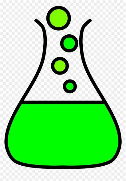 Science Chemistry Clipart Beaker Experiment Flask Transparent