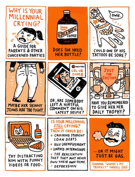An Illustrated Guide To Explain Why Your Millennial Is Crying Sheknows