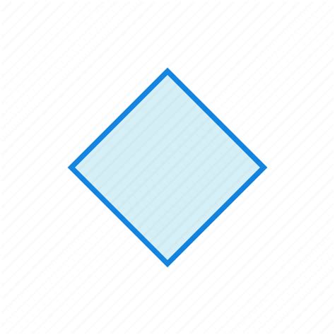 Diamond Geometry Shape Shapes Square Icon Download On Iconfinder