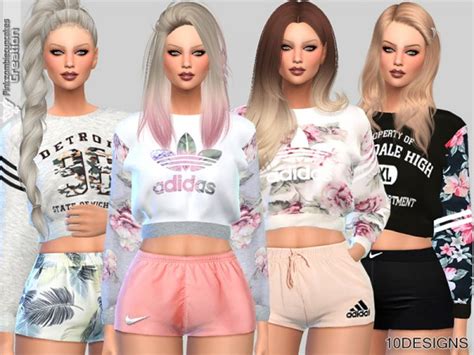 The Sims Resource Sweatshirts Collection 010 By Pinkzombiecupcakes
