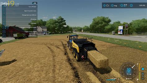 New Holland Big Baler 1290 Hd V 10 Fs19 Mods Farming Simulator 19 Mods