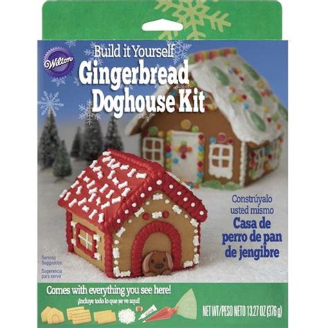 Wilton Un Assembled Christmas Dog House Kit