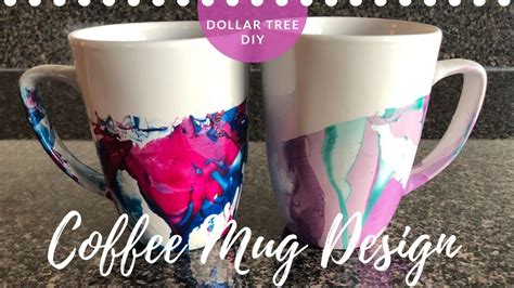 Diy Coffee Mug Design Easy T Idea Youtube