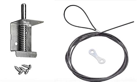 Apex Genuine Top Spring Latch Assembly And Cable Garage Door Spares