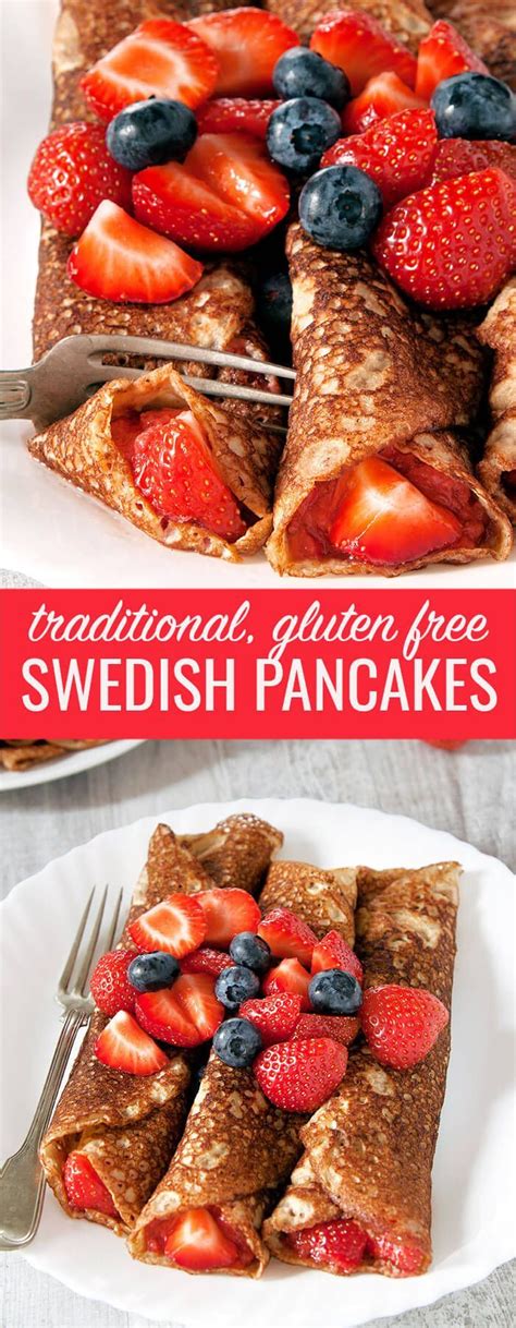 gluten free swedish pancakes gluten free on a shoestring