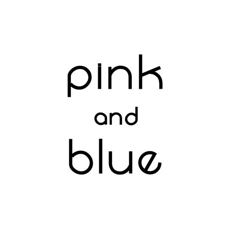 Pink And Blue