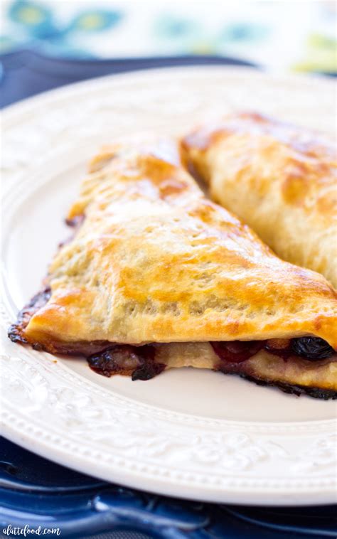 Peach Blueberry Turnovers - A Latte Food