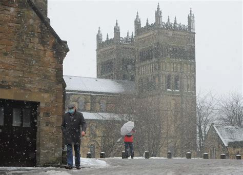 In Pictures Winter Scenes As County Durham Is Covered In A Blanket Of
