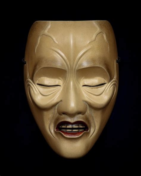 Beeld Noh Masker Hout High Quality Wooden Noh Mask Of Catawiki