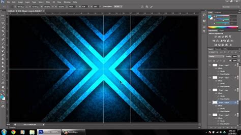 Awesome Abstract Glowing Wallpaper Photoshop Cs6 Tutorial Hd Youtube