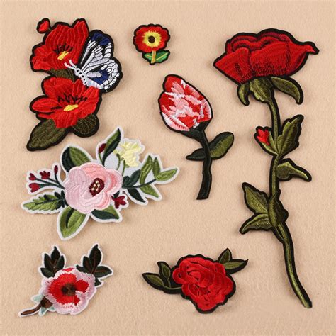 Embroidery Sew Iron On Patch Badge Bag Fabric Applique Craft Dress
