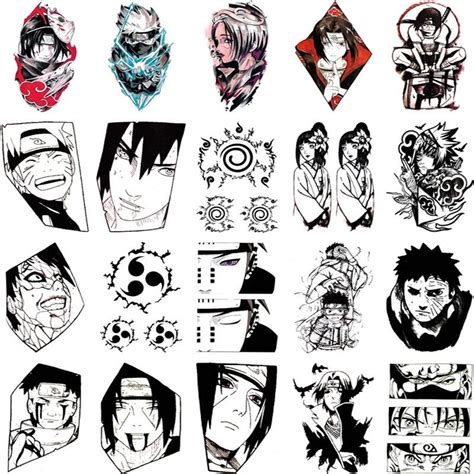 26 Mini Naruto Tattoos Small Arfaanmahrianne