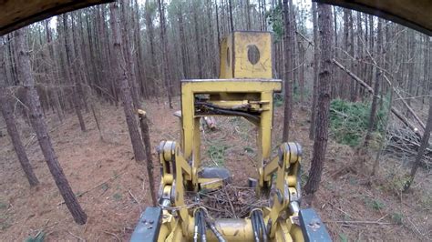Tigercat 720E First Thinning YouTube