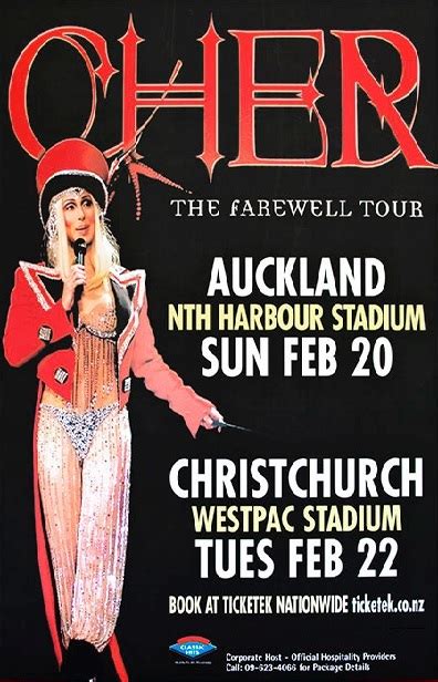 Cher The Farewell Tour