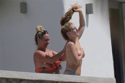 Perrie Edwards Topless While Holidaying In Mykonos Island June Video Celebrities