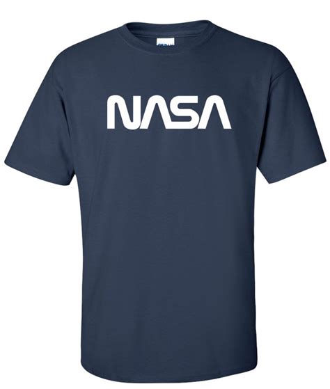 Nasa National Aeronautics Space Administration Logo Graphic T Shirt