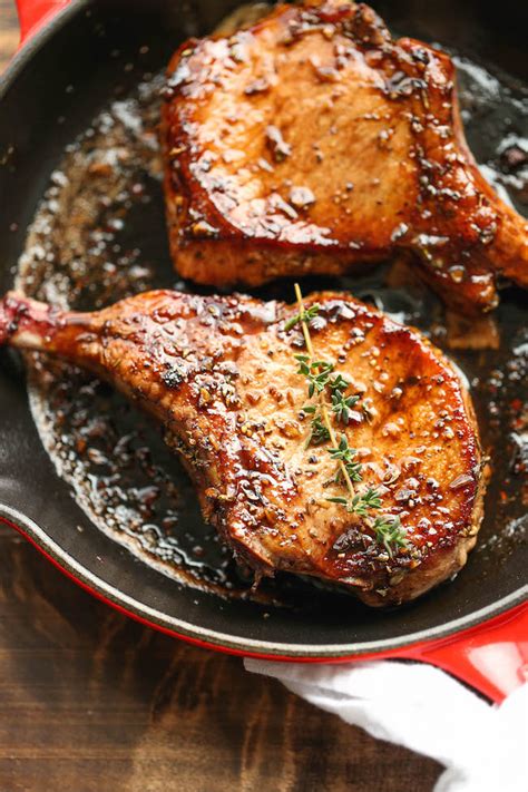 Sure, lamb is a great main to serve for a holiday like passover or easter, but why save it for special occasions? Easy Pork Chops with Sweet and Sour Glaze - Damn Delicious