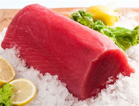 Frozen Tuna Center Cut Pt Fresh On Time Seafood