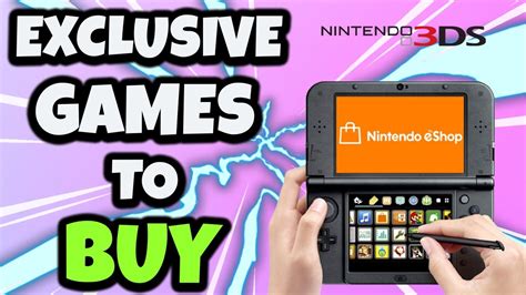 Nintendo 3ds Eshop Exclusive Games You Need To Buy Before Its Too Late