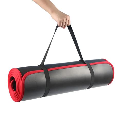 new 10mm thickened non slip 183cmx61cm yoga mat nbr fitness gym mats sports cushion gymnastic