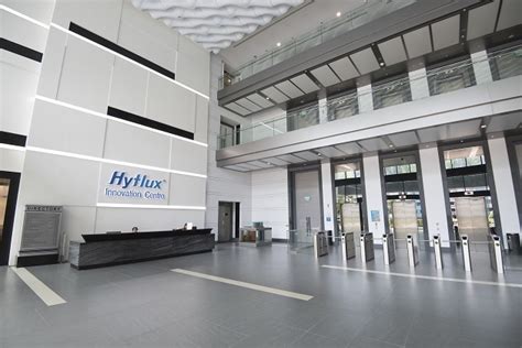 The municipal segment supplies a range of water and fluid treatment. Hyflux Innovation centre - Office Search