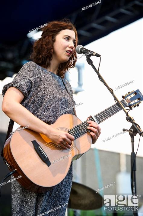 The Irish Musician And Singer Songwriter Lisa Hannigan Performs Live On