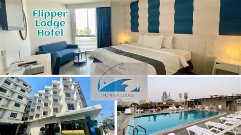 Flipper Lodge Hotel Tour In Pattaya Youtube