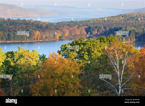 View Of The Quabbin Reservoir From The Enfield Overlook In Ware