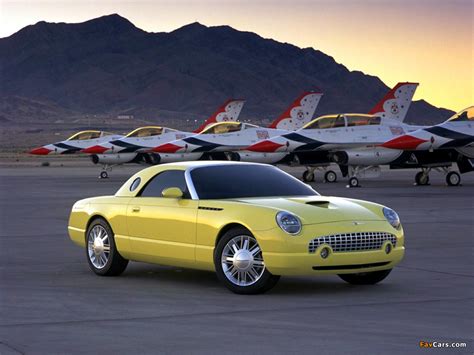 Ford Thunderbird Concept 2000 Wallpapers 1024x768