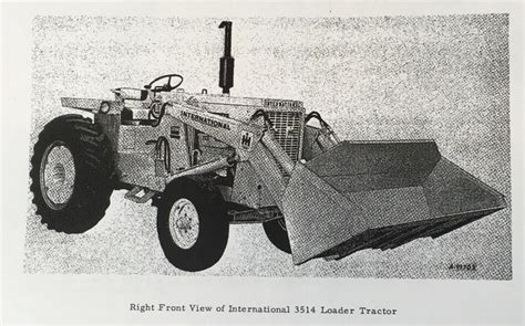 International 3514 Diesel Loader Tractor Parts Operators 3 Etsy